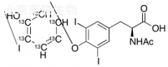 N-Acetyl-O-(4-hydroxy-3-iodophenyl)-3,5-diiodo-L-tyrosine-13C6