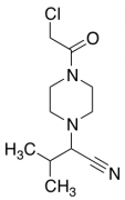 2-[4-(2-Chloroacetyl)piperazin-1-yl]-3-methylbutanenitrile