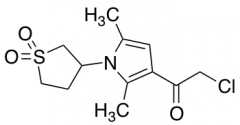 3-[3-(2-Chloroacetyl)-2,5-dimethyl-1H-pyrrol-1-yl]-1lambda6-thiolane-1,1-dione