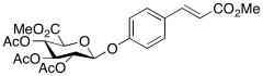 p-Coumaric Acid 2,3,4-Tri-O-acetyl-&beta;-D-glucuronide Methyl Ester