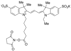 Cyanine 3 Monofunctional Hexanoic Acid Dye, Succinimidyl Ester, Potassium Salt 85%