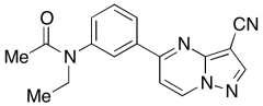 N-(3-(3-Cyanopyrazolo[1,5-&alpha;]pyrimidin-5-yl)phenyl)-N-ethylacetamide