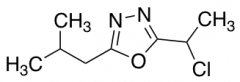 2-(1-chloroethyl)-5-(2-methylpropyl)-1,3,4-oxadiazole