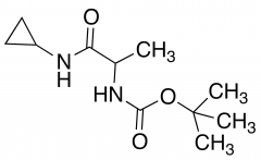 N-Cyclopropyl 2-(Boc-amino)propanamide