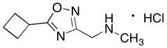 [(5-Cyclobutyl-1,2,4-oxadiazol-3-yl)methyl]methylamine Hydrochloride