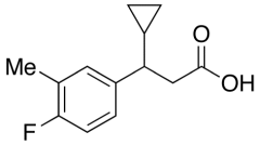 &beta;-Cyclopropyl-4-fluoro-3-methylbenzenepropanoic acid