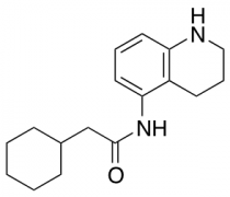 2-Cyclohexyl-N-(1,2,3,4-tetrahydroquinolin-5-yl)acetamide