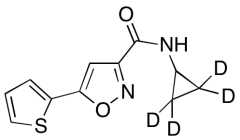 N-Cyclopropyl-5-(thiophen-2-yl)isoxazole-3-carboxamide -d4