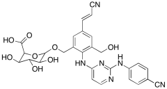 (2S,3R,4R,5S)-6-((2-((2-((4-Cyanophenyl)amino)pyrimidin-4-yl)amino)-5-((E)-2-cyanovinyl)-3