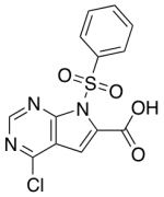 4-Chloro-7-(phenylsulfonyl)-7H-pyrrolo[2,3-d]pyrimidine-6-carboxylic acid