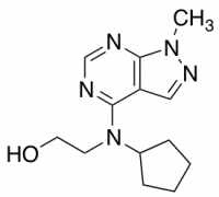 2-[cyclopentyl({1-methyl-1H-pyrazolo[3,4-d]pyrimidin-4-yl})amino]ethan-1-ol