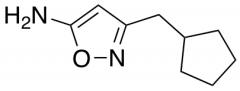 3-(cyclopentylmethyl)-1,2-oxazol-5-amine