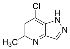 7-Chloro-5-methyl-1H-pyrazolo[4,3-b]-pyridine