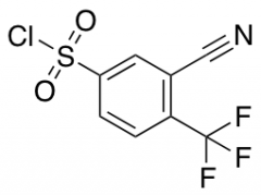 3-Cyano-4-(Trifluoromethyl)Benzene-1-Sulfonyl Chloride