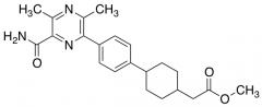 trans-4-[4-[6-(Aminocarbonyl)-3,5-dimethyl-2-pyrazinyl]phenyl]cyclohexaneacetic Acid Methy