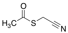 Cyanomethyl ethanethioate