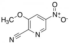 2-Cyano-3-methoxy-5-nitropyridine