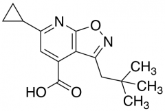 6-Cyclopropyl-3-(2,2-Dimethylpropyl)-[1,2]Oxazolo[5,4-B]Pyridine-4-Carboxylic Acid