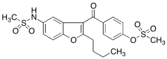 Des-(dibutylpropylamine) Methanesulfonyl Dronedarone