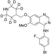 N-Demethyl Vandetanib-d8