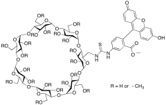 6-Deoxy-6-[(5/6)-fluoresceinylthioureido]-RAMEB