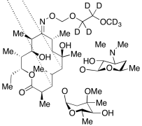 12-Deoxy Roxithromycin-d7