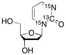 &beta;-2&rsquo;-Deoxy Zebularine-13C,15N