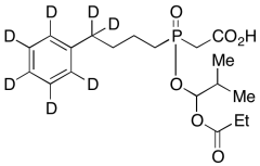 rac-Des(4-cyclohexyl-L-proline) Fosinopril Acetic Acid-d7