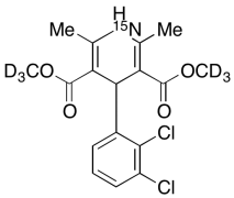 Desethyl O-Methyl Felodipine-d6,15N