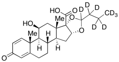 17&alpha;-Des-(2-hydroxyacetyl)budesonide 17&alpha;-Carboxylic Acid-d8