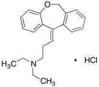 3-(Dibenzo[b,e]oxepin-11(6H)-ylidene)-N,N-diethylpropan-1-amine Hydrochloride (E/Z Mixture