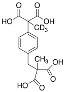 2-[4-(1,1-Dicarboethoxy)benzyl]-2-methyl Malonic Acid-d3