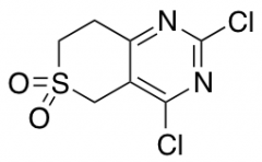 2,4-Dichloro-7,8-dihydro-5H-thiopyrano[4,3-d]pyrimidine 6,6-Dioxide