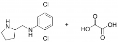 2,5-Dichloro-n-(2-pyrrolidinylmethyl)aniline Oxalate