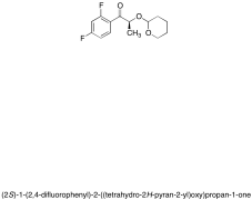 (2S)-1-(2,4-Difluorophenyl)-2-((tetrahydro-2H-pyran-2-yl)oxy)propan-1-one