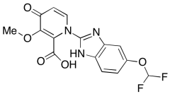 1-(5-(Difluoromethoxy)-1H-benzo[d]imidazol-2-yl)-3-methoxy-4-oxo-1,4-dihydropyridine-2-car