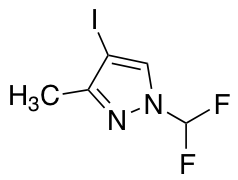 1-(Difluoromethyl)-4-iodo-3-methyl-1H-pyrazole