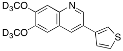 6,7-Dimethoxy-3-(3-thienyl)quinoline-d6