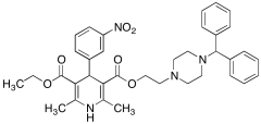 1,4-Dihydro-2,6-dimethyl-4-(3-nitrophenyl)-3,5-Pyridinedicarboxylic Acid 2-[4-(diphenylmet