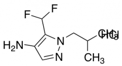 5-(difluoromethyl)-1-(2-methylpropyl)-1H-pyrazol-4-amine hydrochloride