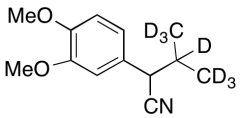 3,4-Dimethoxy-&alpha;-(1-methylethyl-d7)benzeneacetonitrile