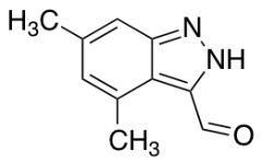 4,6-Dimethyl-3-(1H)indazole carboxaldehyde