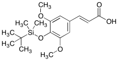 (2E)-3-[4-[[(1,1-Dimethylethyl)dimethylsilyl]oxy]-3,5-dimethoxyphenyl]-2-propenoic Acid