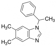 5,6-Dimethyl-1-(1-phenylethyl)-1H-1,3-benzodiazole