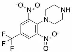 1-[2,6-DINITRO-4-(TRIFLUOROMETHYL)PHENYL]PIPERAZINE