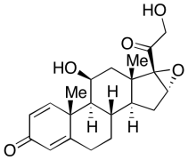 16&alpha;,17-Epoxy-11&beta;,21-dihydroxy-pregna-1,4-diene-3,20-dione