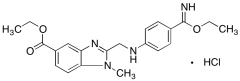 2-[[[4-(Ethoxyiminomethyl)phenyl]amino]methyl]-1-methyl-1H-benzimidazole-5-carboxylic Acid