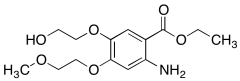 Ethyl 2-Amino-5-(2-hydroxyethoxy)-4-(2-methoxyethoxy)benzoate