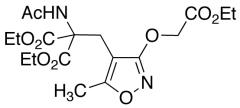 Ethyl 2-Acetamido-2-ethoxycarbonyl-3-[3-(ethoxycarbonylmethoxy)-5-methylisoxazol-4-yl]prop