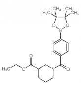 4-(3-Ethoxycarbonylpiperidine)carboxamidophenylboronic acid, pinacol ester